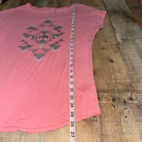 Gaiam oversized yoga graphic t shirt balance - Picture 3 of 9